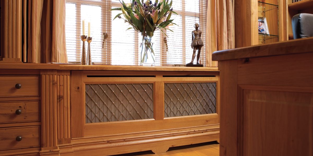 Bespoke Natural Oak Radiator Cabinet