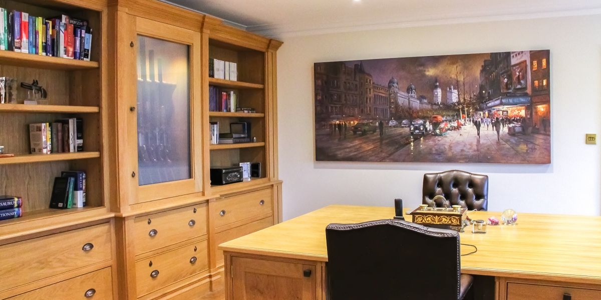 Bespoke Study Gun Cabinet