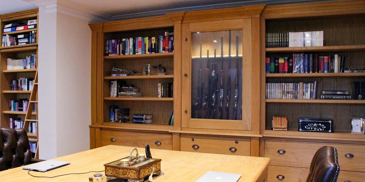Bespoke Study Gun Cabinet