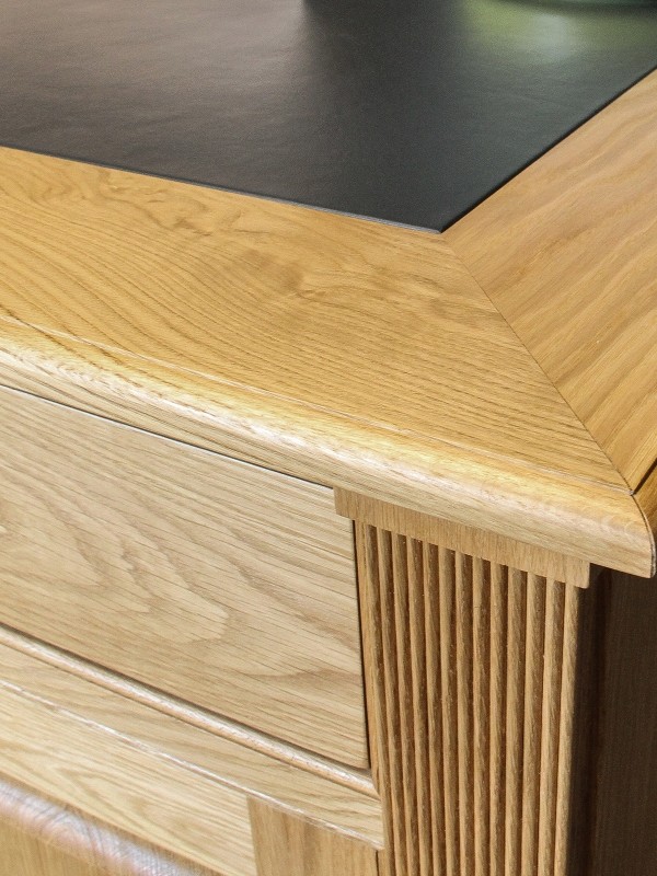 Bespoke Natural Oak Desk