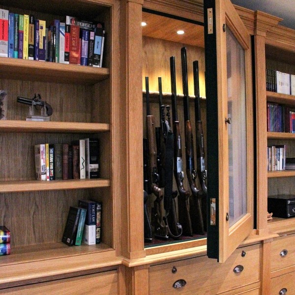 Bespoke Study Gun Cabinet