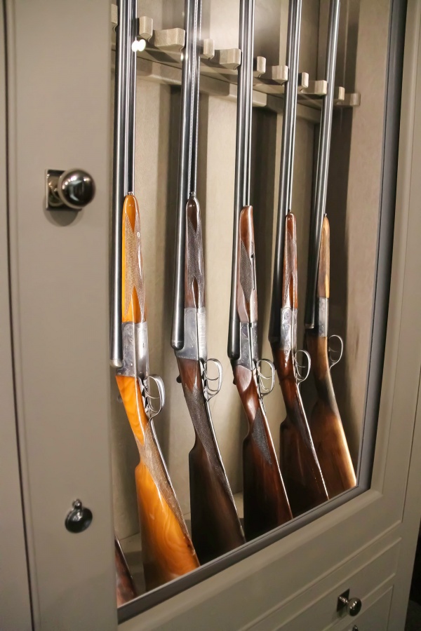Leather Internal Lining & Matching Gun Rack